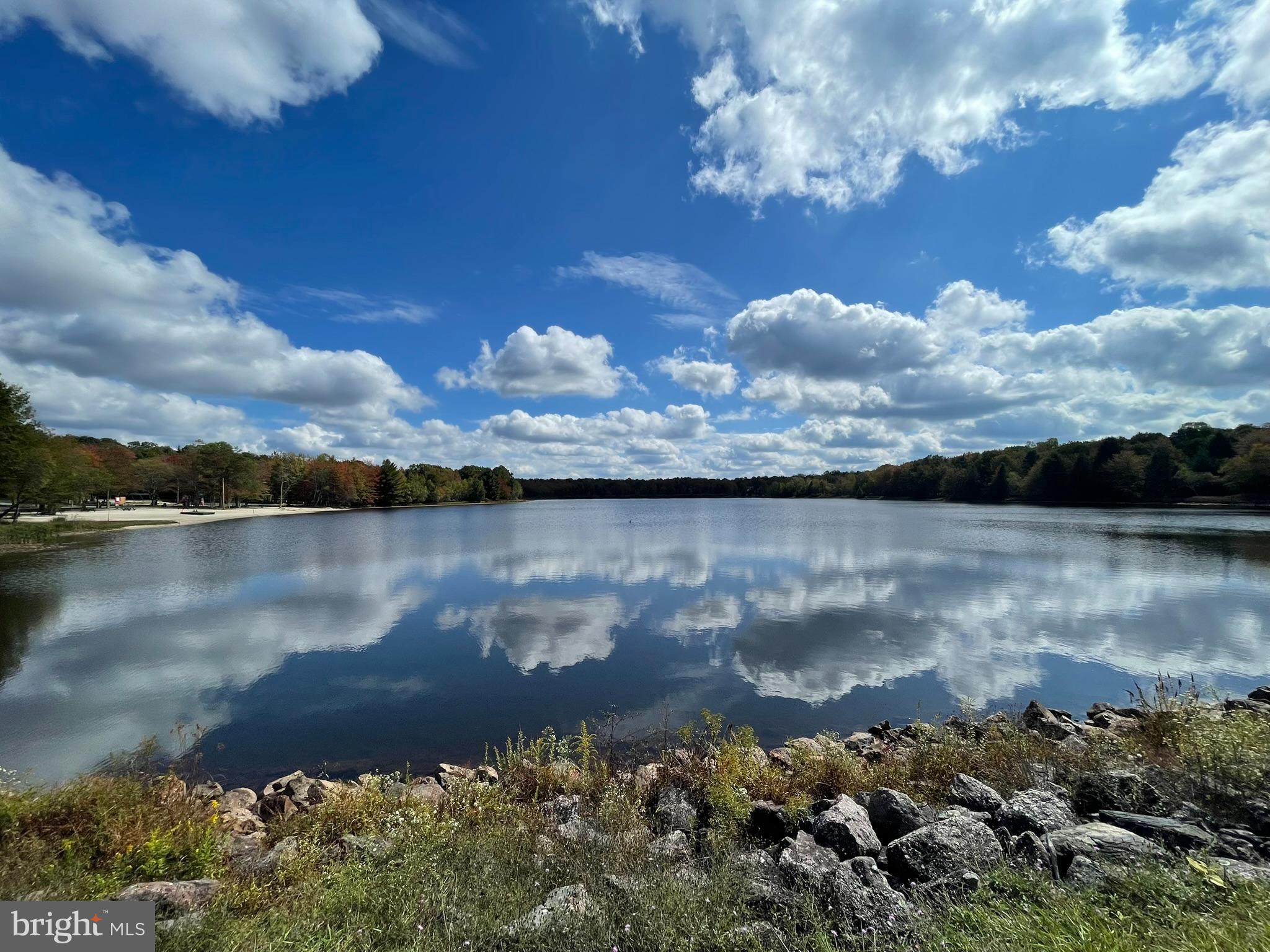 Lot 52 Blueberry Run Blakeslee, PA 18610 - Photo 9 of 13 a view of a lake from a yard
