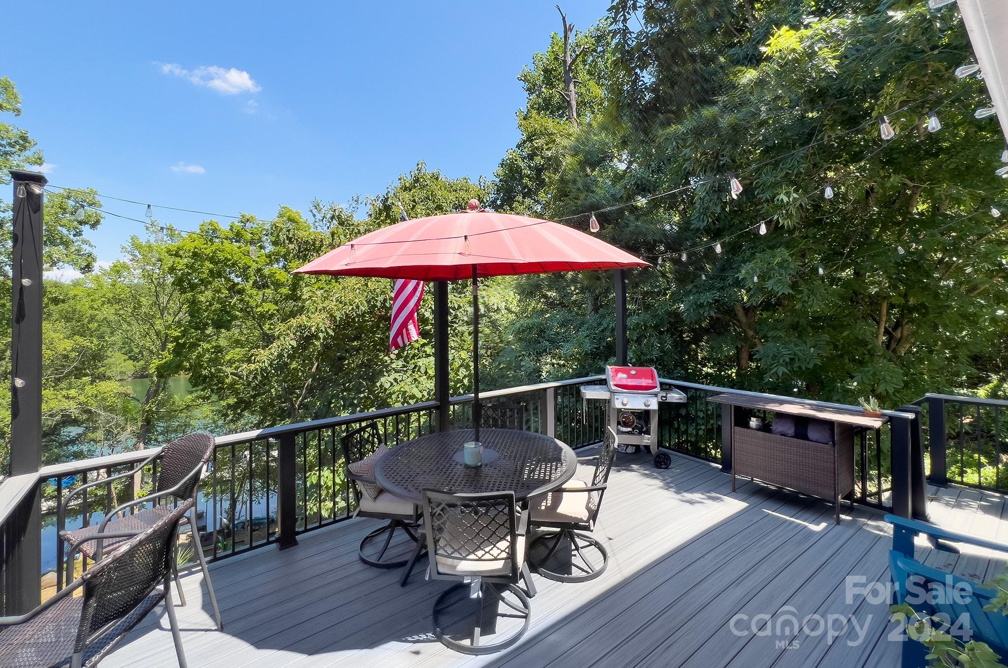 144 Lighthouse Road Mount Holly, NC 28120 - Photo 37 of 48 a view of deck with furniture and barbeque