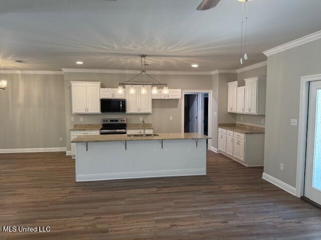 12067 School Road Saucier, MS 39574 - Photo 7 of 43 Living Room to Kitchen View