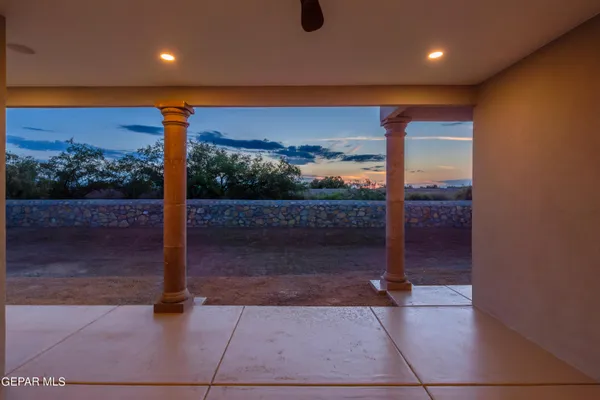 a view of a hallway