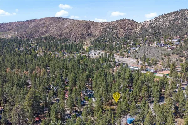 a bird view of a house