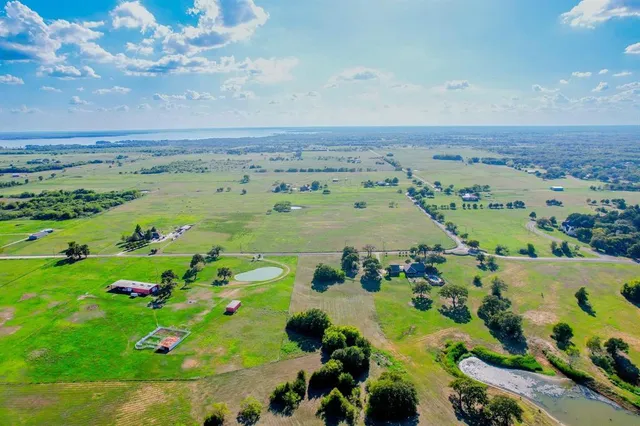 a view of a green field