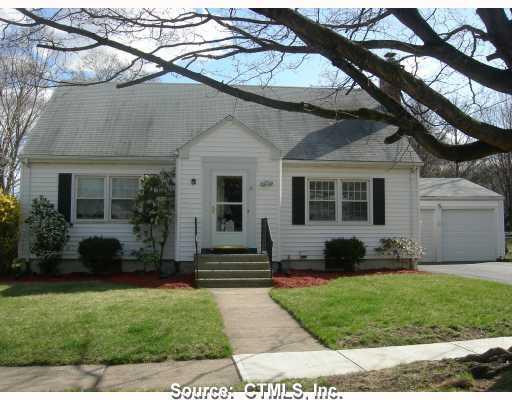 21 Austen Road Hamden, CT 06518 - Photo 1 of 1 Exterior Front. Vinyl sided and new garage doors