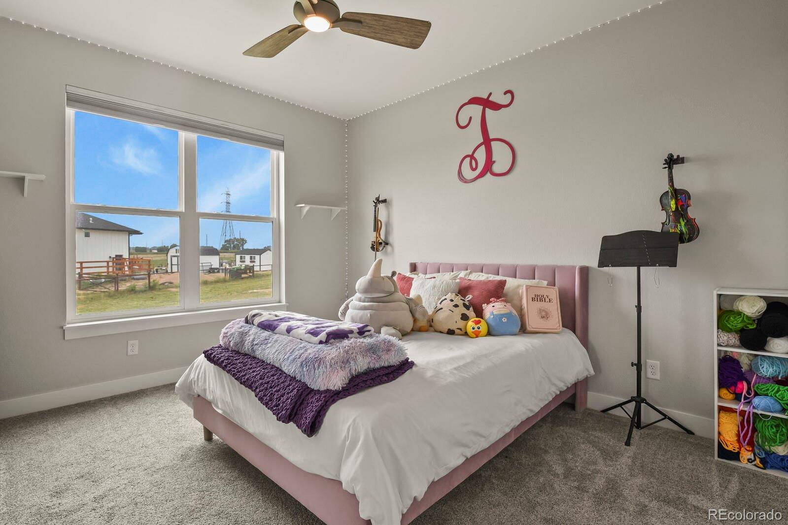 11617 Harpenden Court Fort Lupton, CO 80621 - Photo 29 of 50 a bedroom with a bed and a window