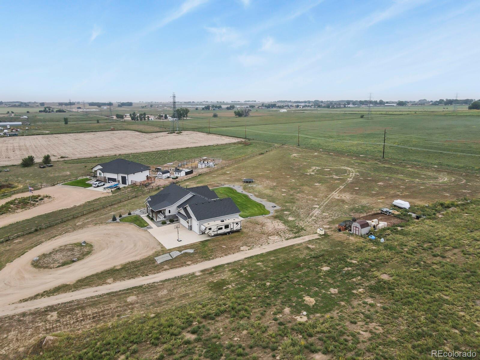11617 Harpenden Court Fort Lupton, CO 80621 - Photo 44 of 50 a view of a lake with a mountain