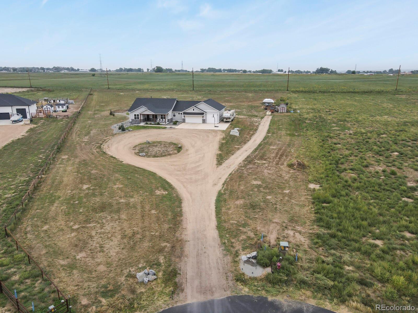 11617 Harpenden Court Fort Lupton, CO 80621 - Photo 46 of 50 a view of a lake with houses in the back