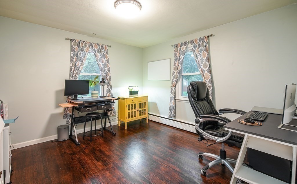 148 Glenoak Drive Springfield, MA 01129 - Photo 20 of 28 a view of a workspace with furniture and a window