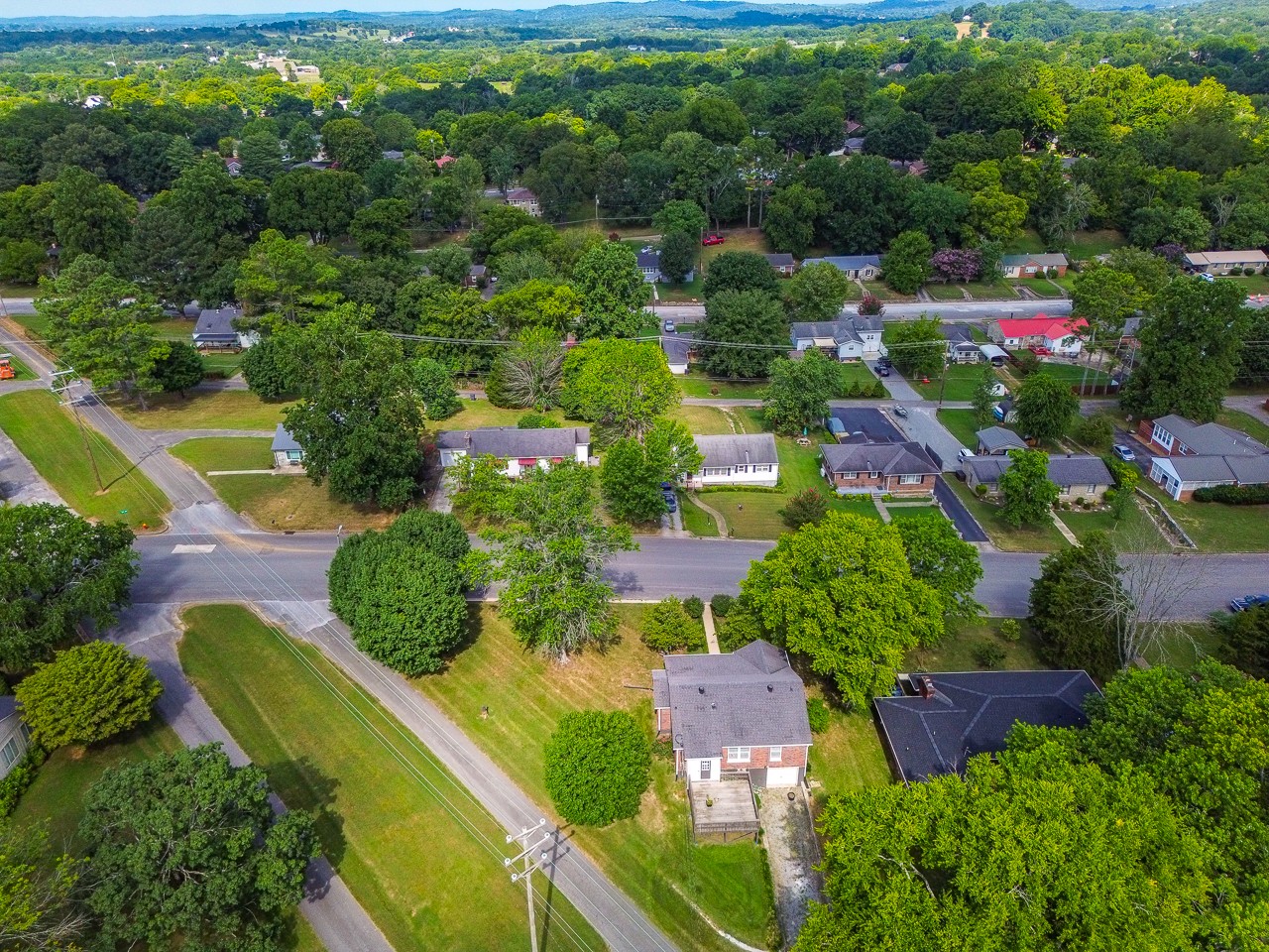 801 2nd Avenue Fayetteville, TN 37334 - Photo 37 of 41 an aerial view of house with yard