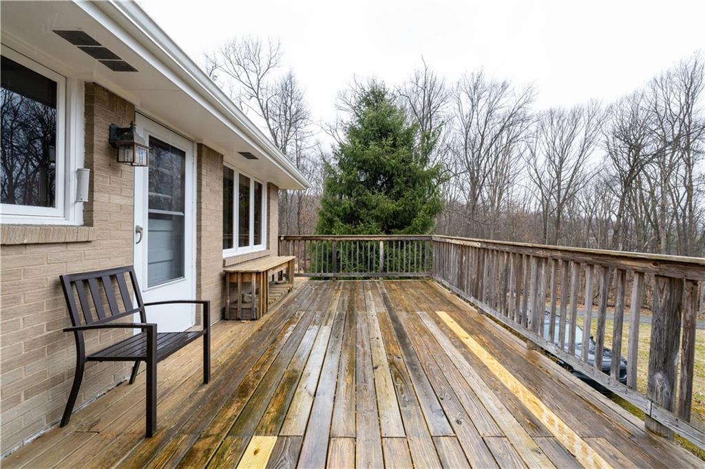 5188 Richland Road Gibsonia, PA 15044 - Photo 13 of 27 24x12 Deck off Kitchen!