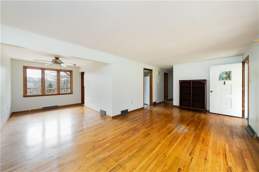 5188 Richland Road Gibsonia, PA 15044 - Photo 6 of 27 Living Room opens into Dining Room.