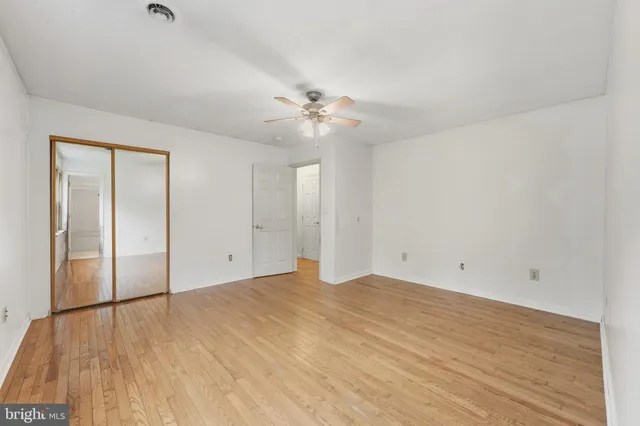 wooden floor in an empty room