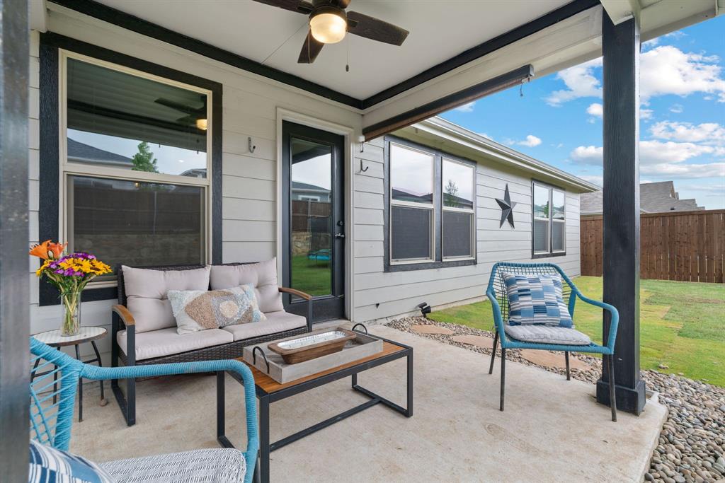 3112 Kingsgarden Road Denton, TX 76207 - Photo 17 of 19 Covered Patio