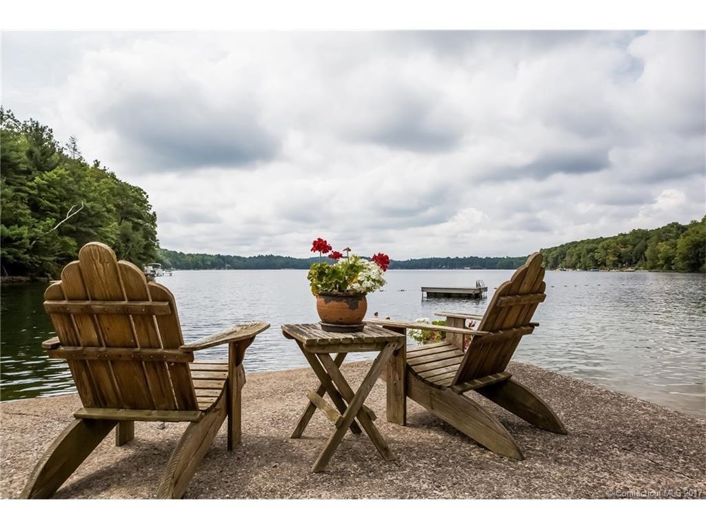 2 Dillon Beach Road Barkhamsted, CT 06063 - Photo 1 of 1 Come sit a spell! Your private sanctuary overlooking the sparkling clear water of West Hill Lake.