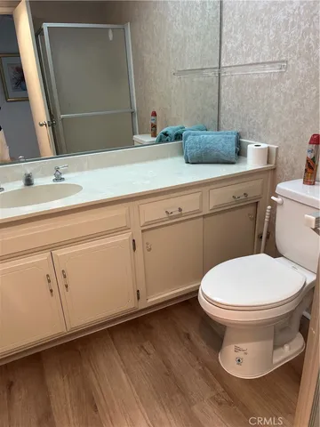 a bathroom with a sink and a toilet