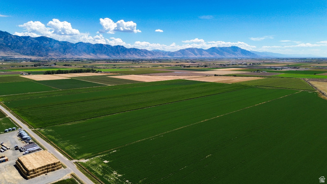 7220 West Cropley Road Tremonton, UT 84337 - Photo 9 of 23 Expansive agricultural fields with mountain backdrop