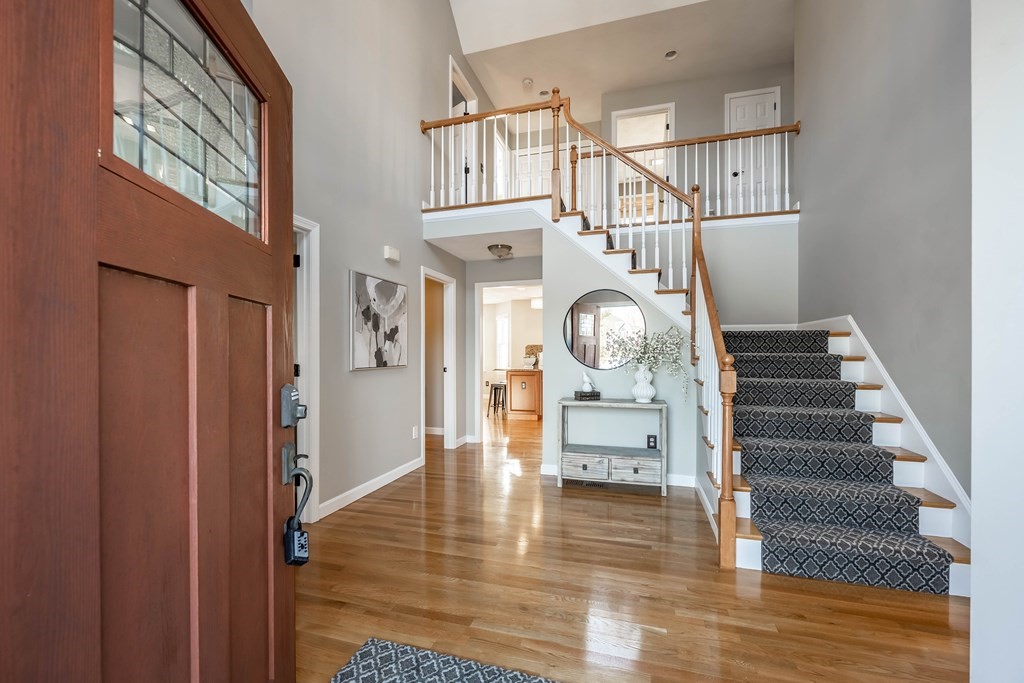 5 Devonshire Place Andover, MA 01810 - Photo 3 of 42 a view of entryway and hall with wooden floor