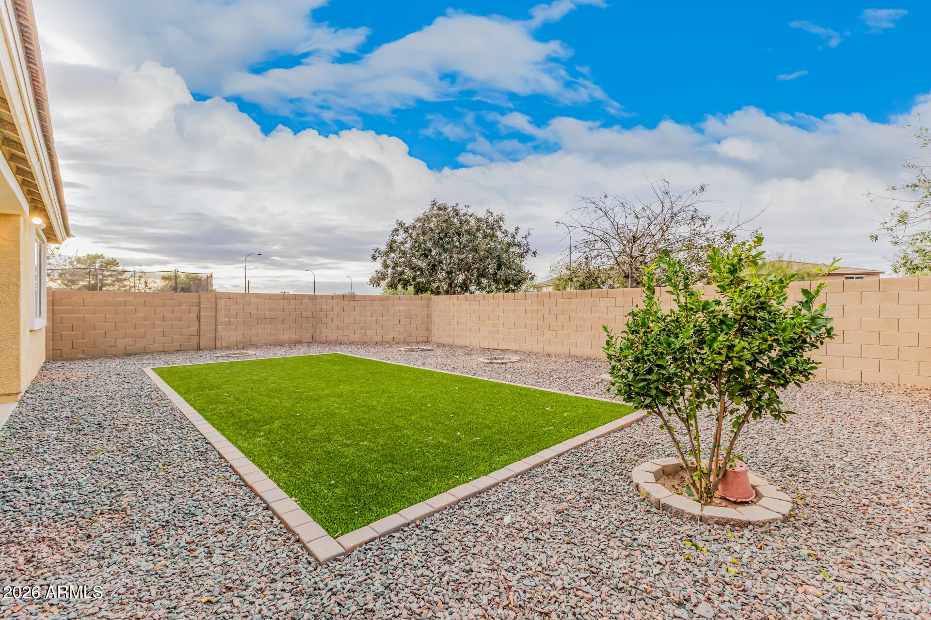 4228 West Coles Road Laveen, AZ 85339 - Photo 30 of 36 a view of a backyard