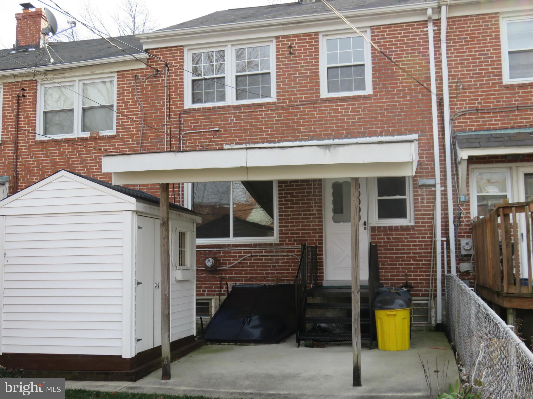 1320 Stonewood Road Baltimore, MD 21239 - Photo 24 of 30 Rear of Home