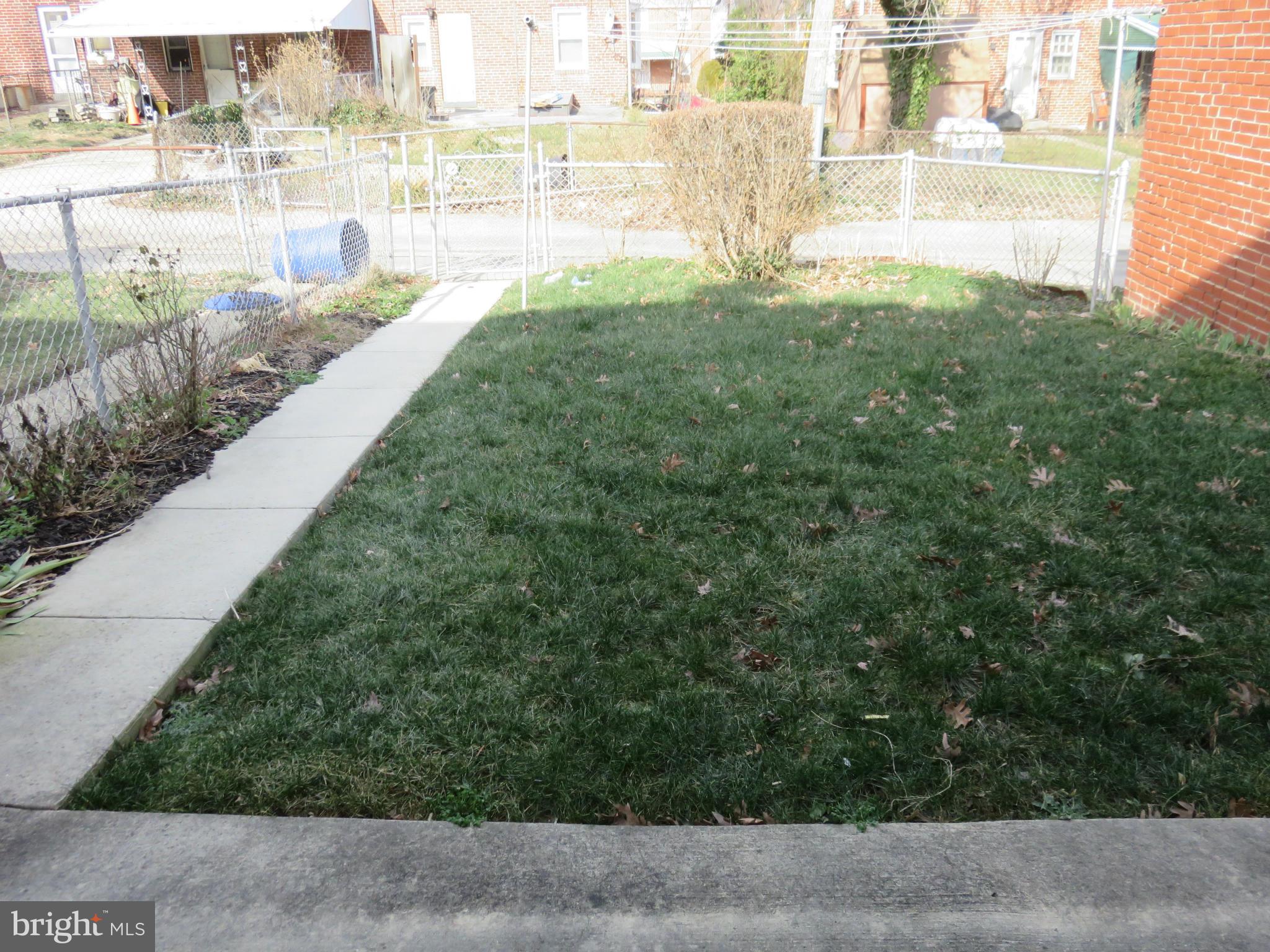 1320 Stonewood Road Baltimore, MD 21239 - Photo 25 of 30 Level Fenced Yard