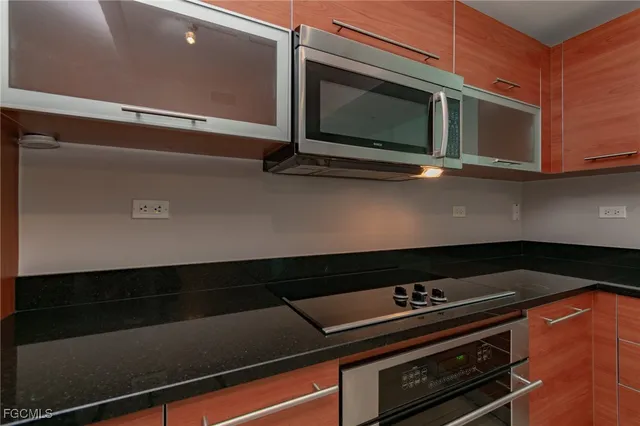 a close up view of washer and dryer