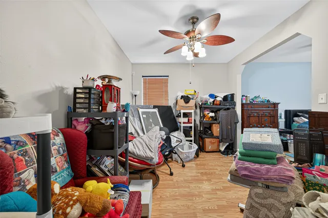 a view of a workspace with furniture