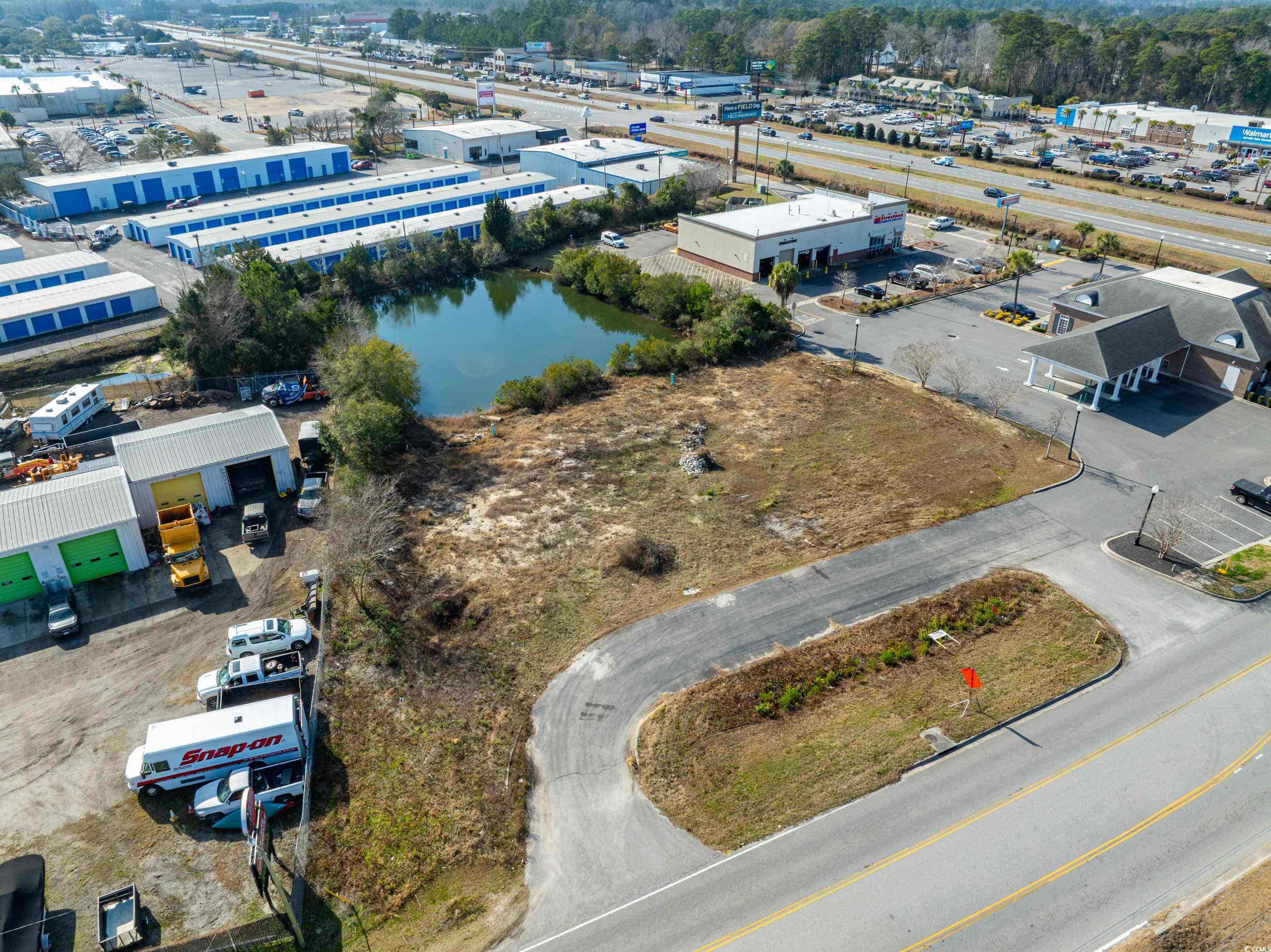 Inlet Square Drive Murrells Inlet, SC 29576 - Photo 4 of 7 Drone / aerial view of industrial structures