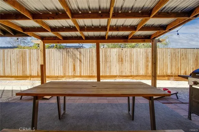 a room with table table and wooden floor
