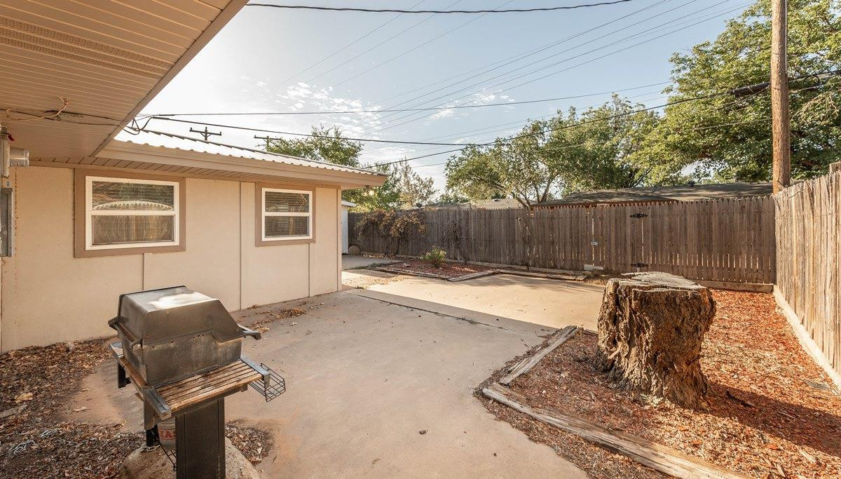 5415 8th Street Lubbock, TX 79416 - Photo 24 of 27 a view of a backyard with furniture and outdoor space