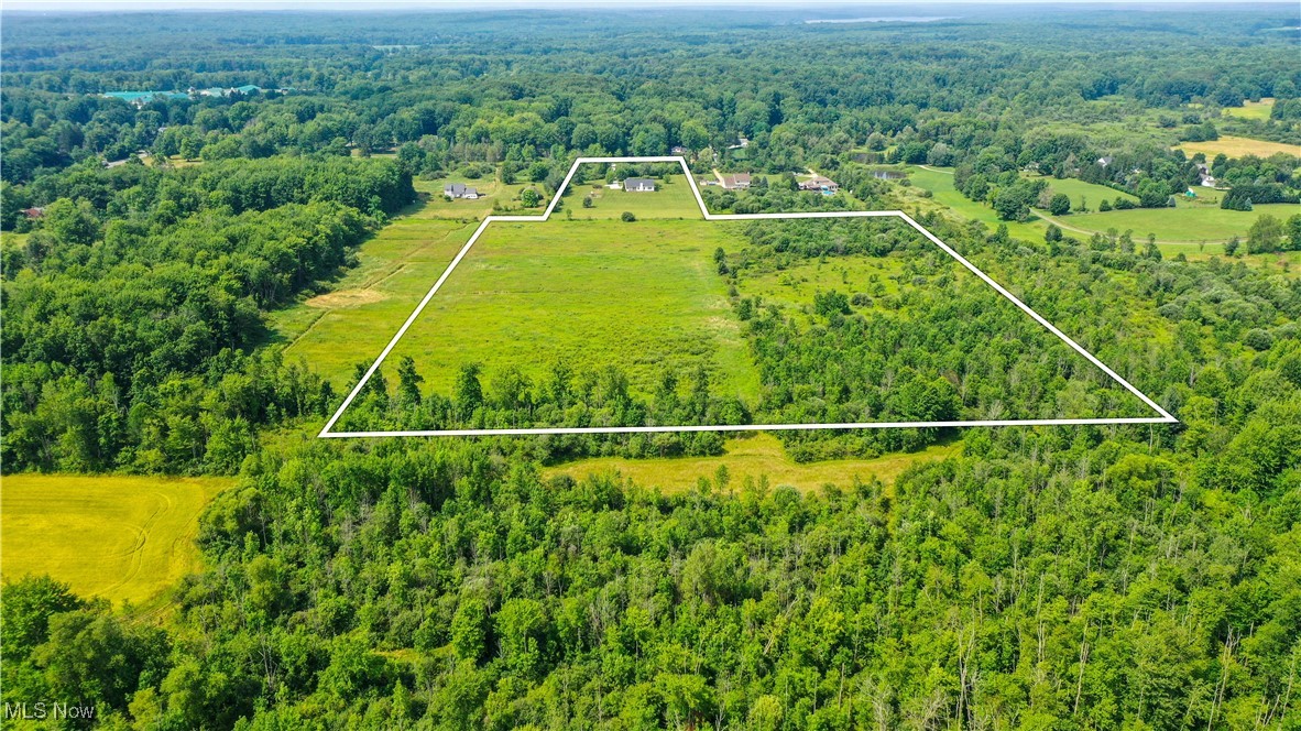 4840 Wayne Road Mantua, OH 44255 - Photo 4 of 42 Aerial view of stunning 25 acres