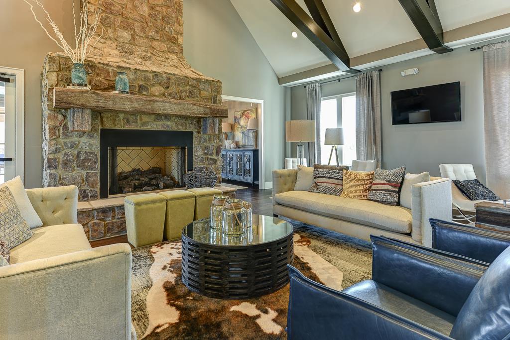 116 Vanner Road, Unit 167 Mount Juliet, TN 37122 - Photo 23 of 30 Gathering Room w/ Stone Fireplace