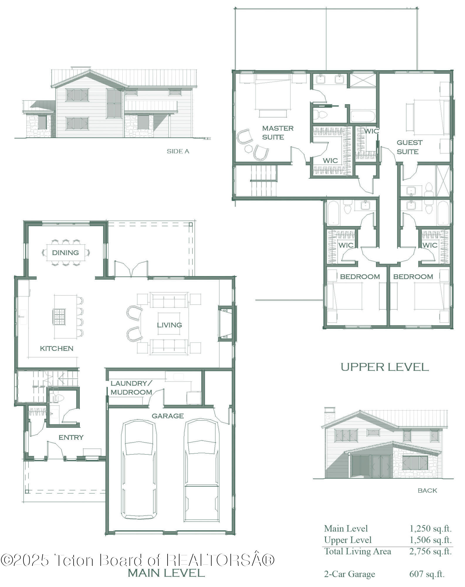Lot 7 Log Cabin Club Road Jackson, WY 83001 - Photo 9 of 9 z9 Munger Floor Plan