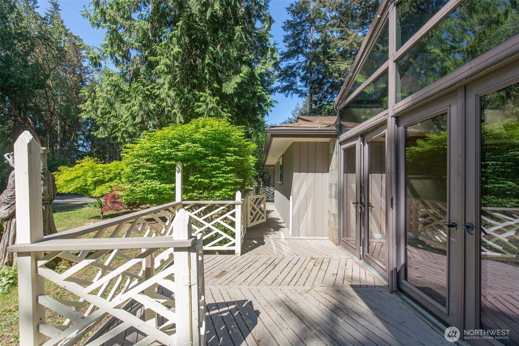 123 Forest Ridge Drive Sequim, WA 98382 - Photo 10 of 32 a view of balcony with a patio
