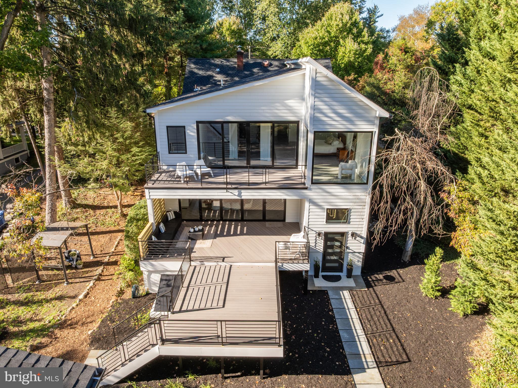 514 East Main Street Moorestown, NJ 08057 - Photo 3 of 60 a view of a house with backyard and sitting area