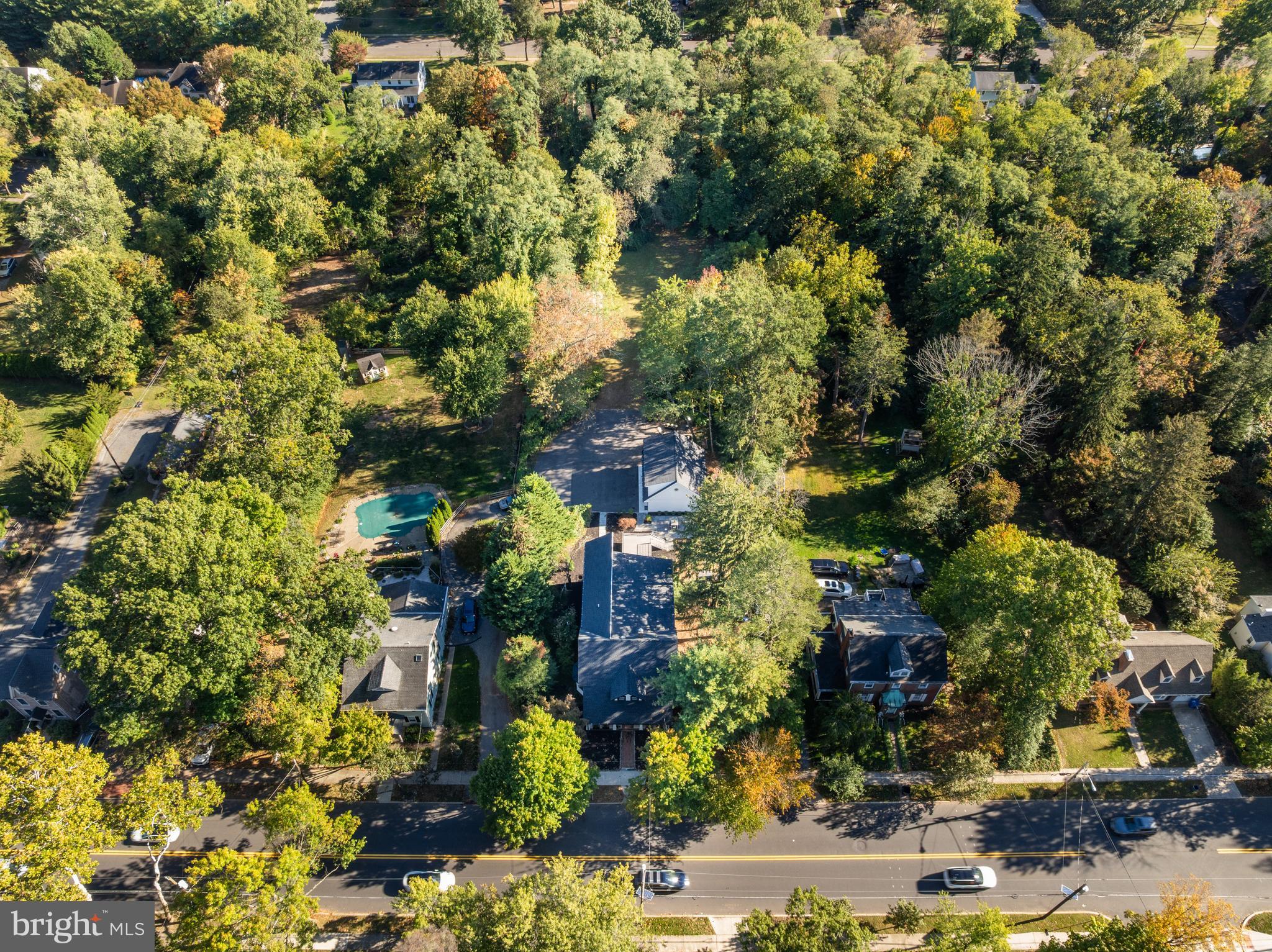 514 East Main Street Moorestown, NJ 08057 - Photo 52 of 60 an aerial view of a residential houses with yard