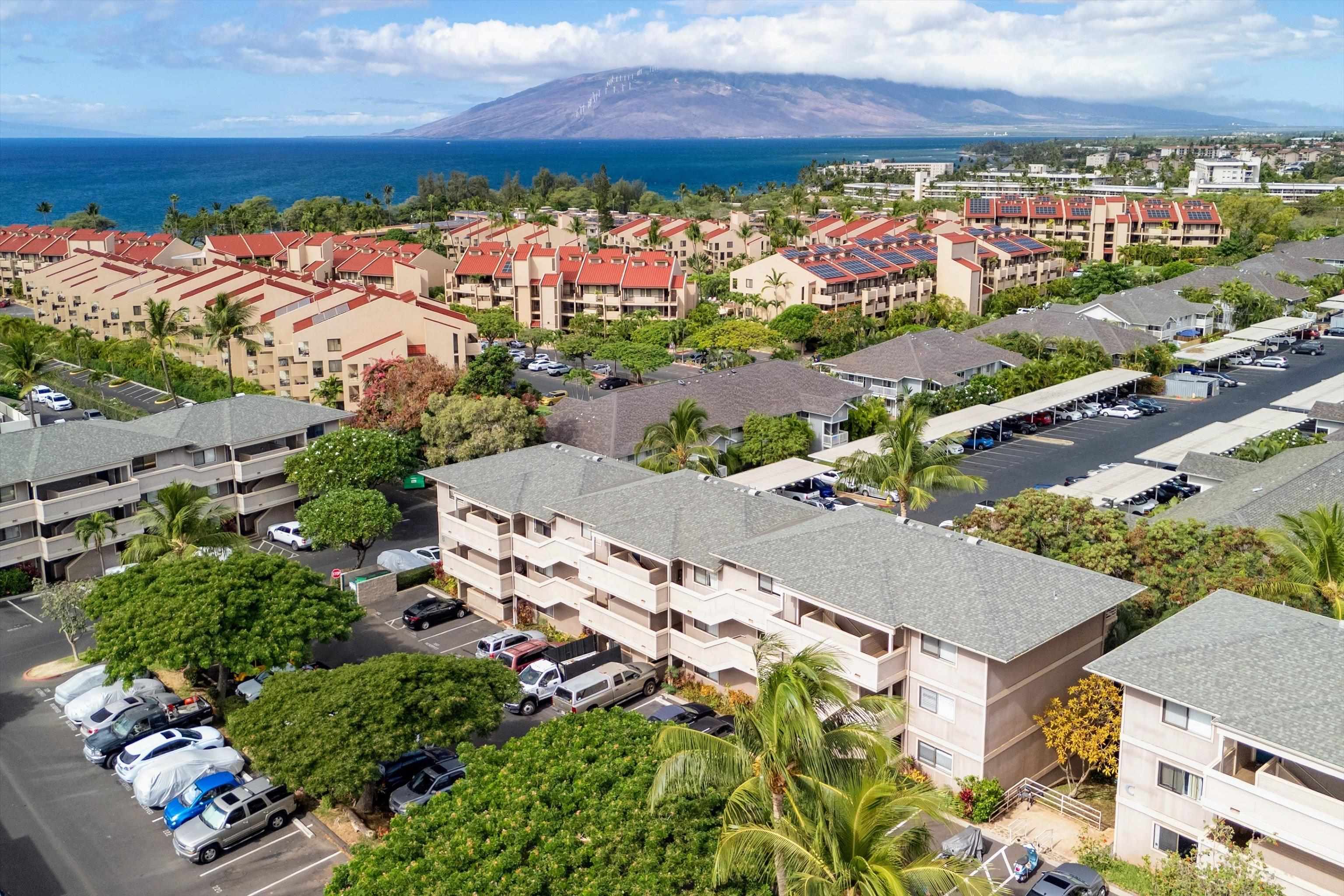 2747 South Kihei Road, Unit B203 Kihei, HI 96753 - Photo 35 of 44 an aerial view of residential houses with outdoor space