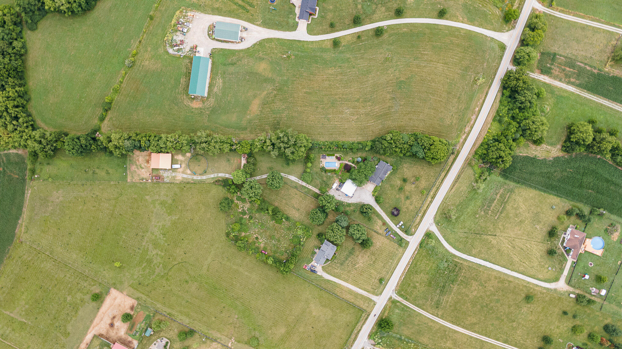 9135 Cropper Road Pleasureville, KY 40057 - Photo 60 of 60 050_aerial_5-edit