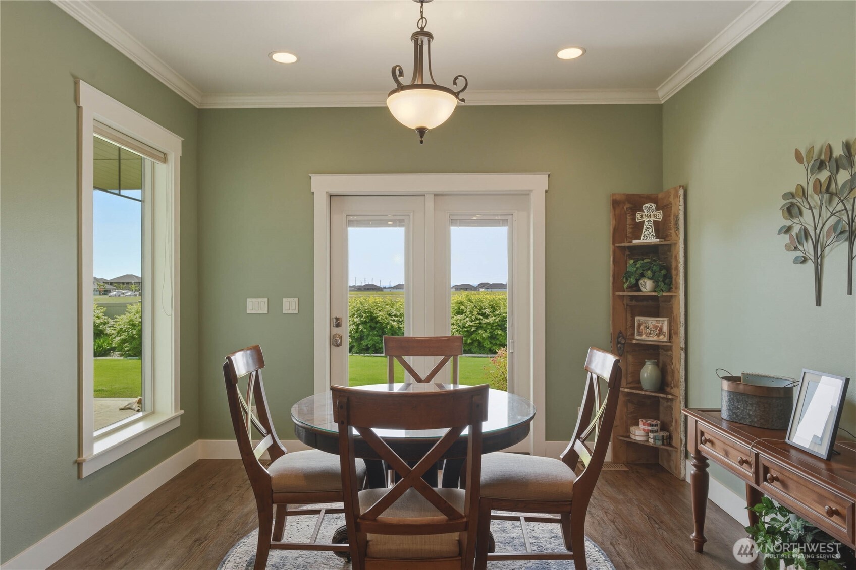 726 L Street Southwest Quincy, WA 98848 - Photo 12 of 40 a view of a dining room with furniture window and outside view