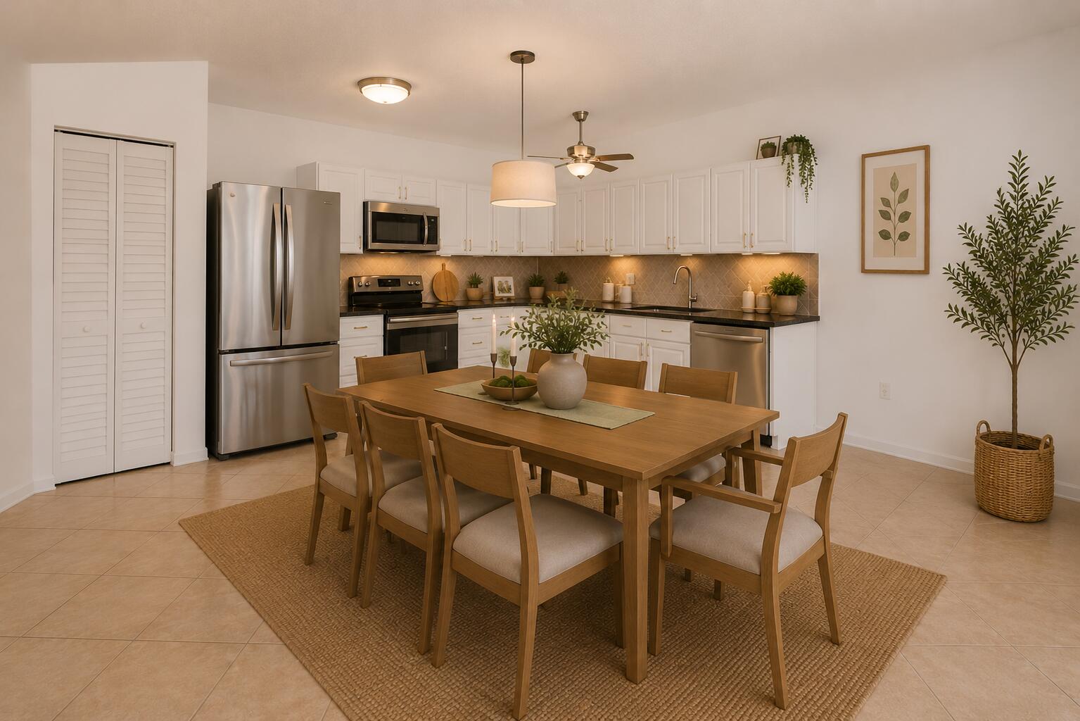 9879 Boca Gardens Trail, Unit A Boca Raton, FL 33496 - Photo 3 of 34 Dining/Kitchen