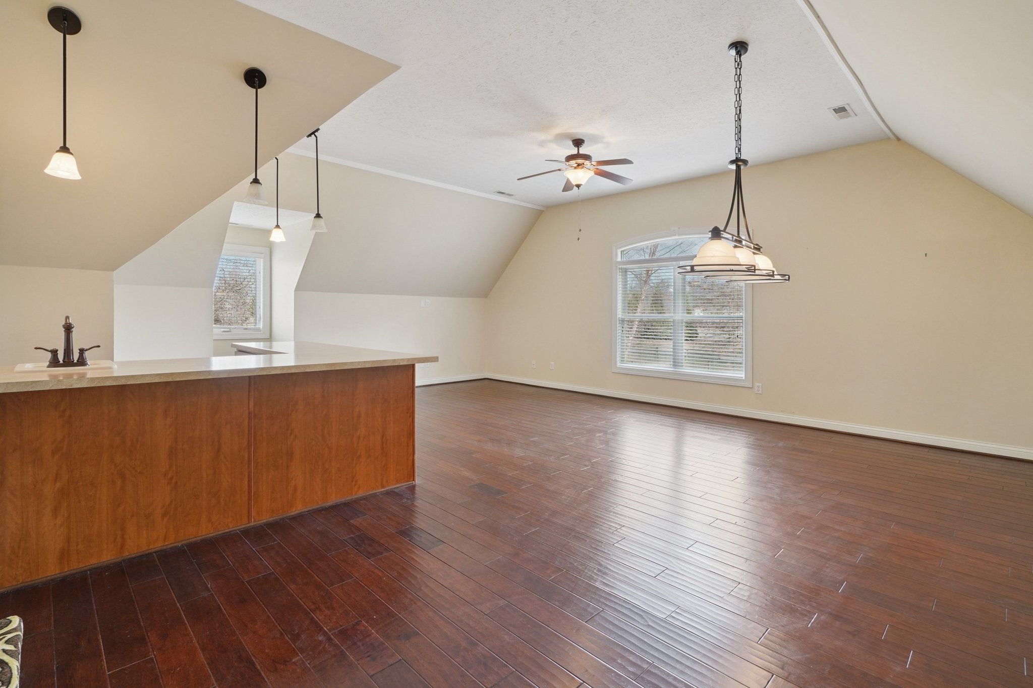 113 Timber Ridge Court Alvaton, KY 42122 - Photo 39 of 81 a view of a room with wooden floor and ceiling fan