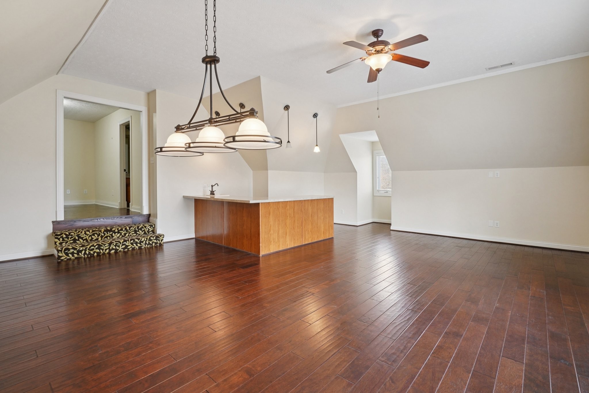 113 Timber Ridge Court Alvaton, KY 42122 - Photo 40 of 81 a view of a room with wooden floor and ceiling fan
