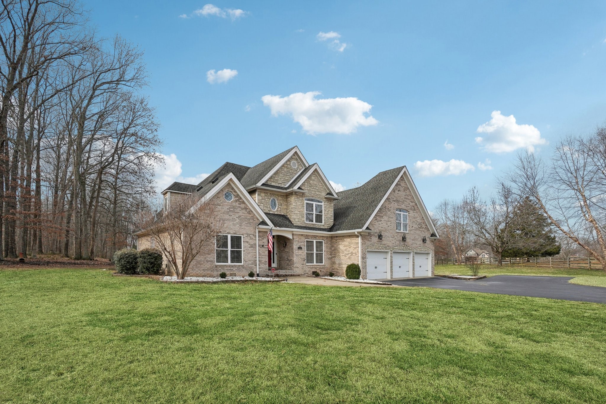 113 Timber Ridge Court Alvaton, KY 42122 - Photo 5 of 81 a view of a big house with a big yard and large trees