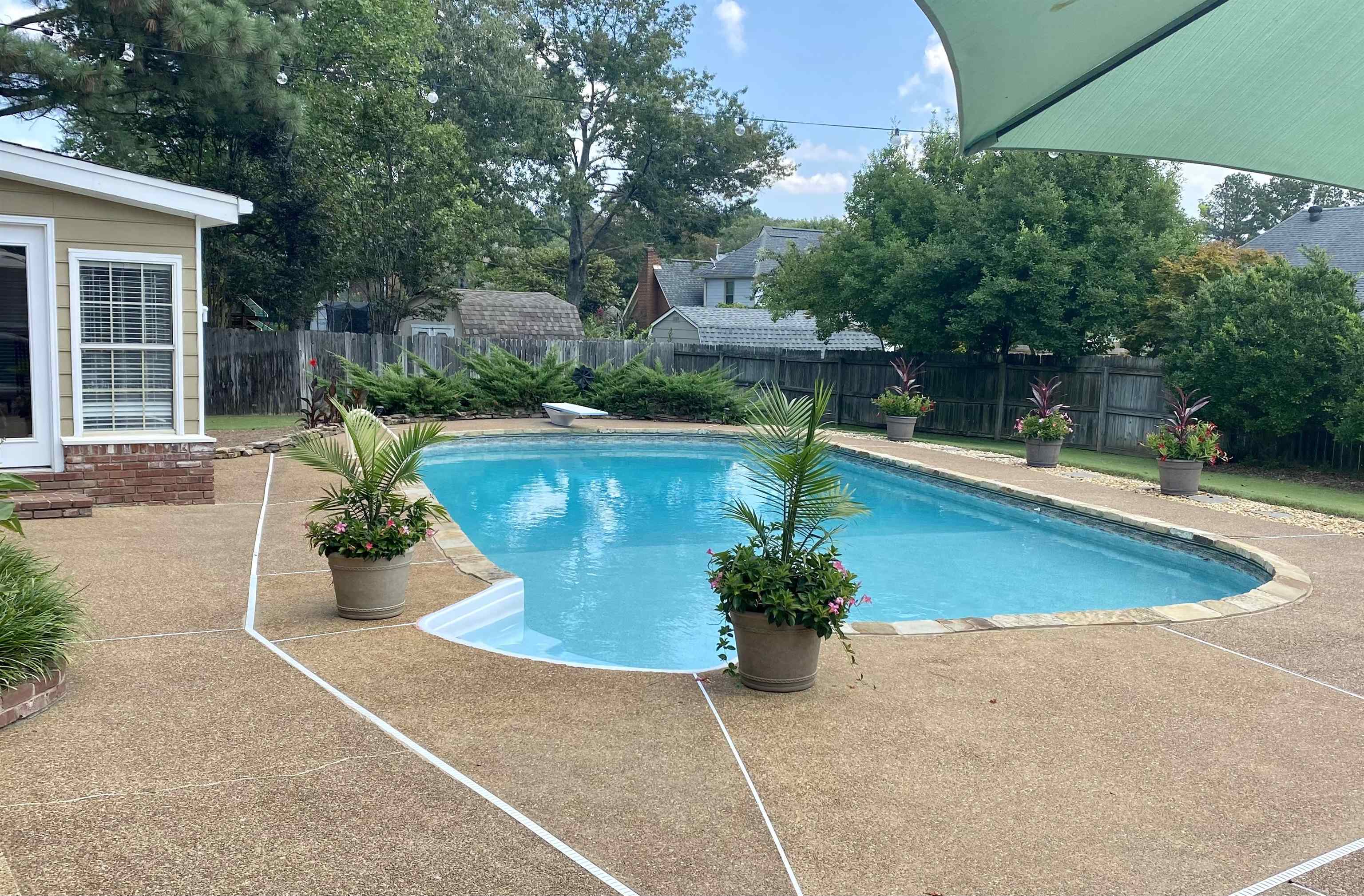 1213 Heather Ridge Cove Collierville, TN 38017 - Photo 24 of 25 a view of a swimming pool with back yard