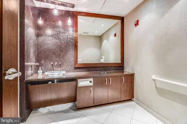 a view of kitchen with wooden floor