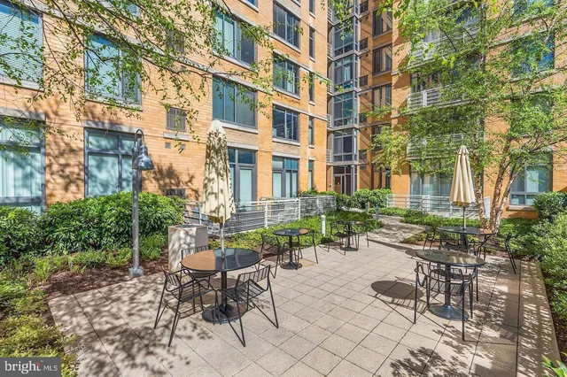 a view of outdoor kitchen and outdoor space