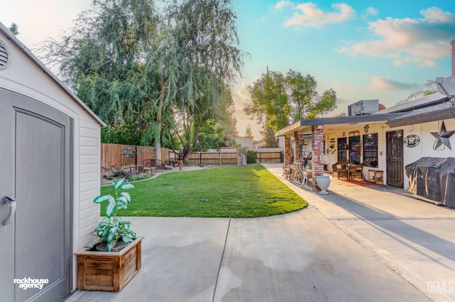Undisclosed Address Bakersfield, CA 93309 - Photo 21 of 27 a view of a backyard