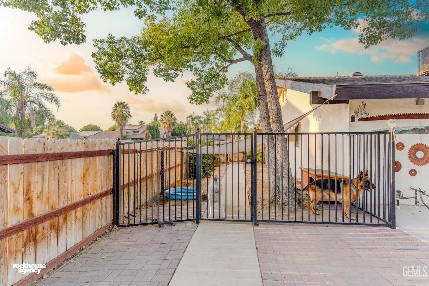 Undisclosed Address Bakersfield, CA 93309 - Photo 27 of 27 a view of a wrought iron fences in front of house