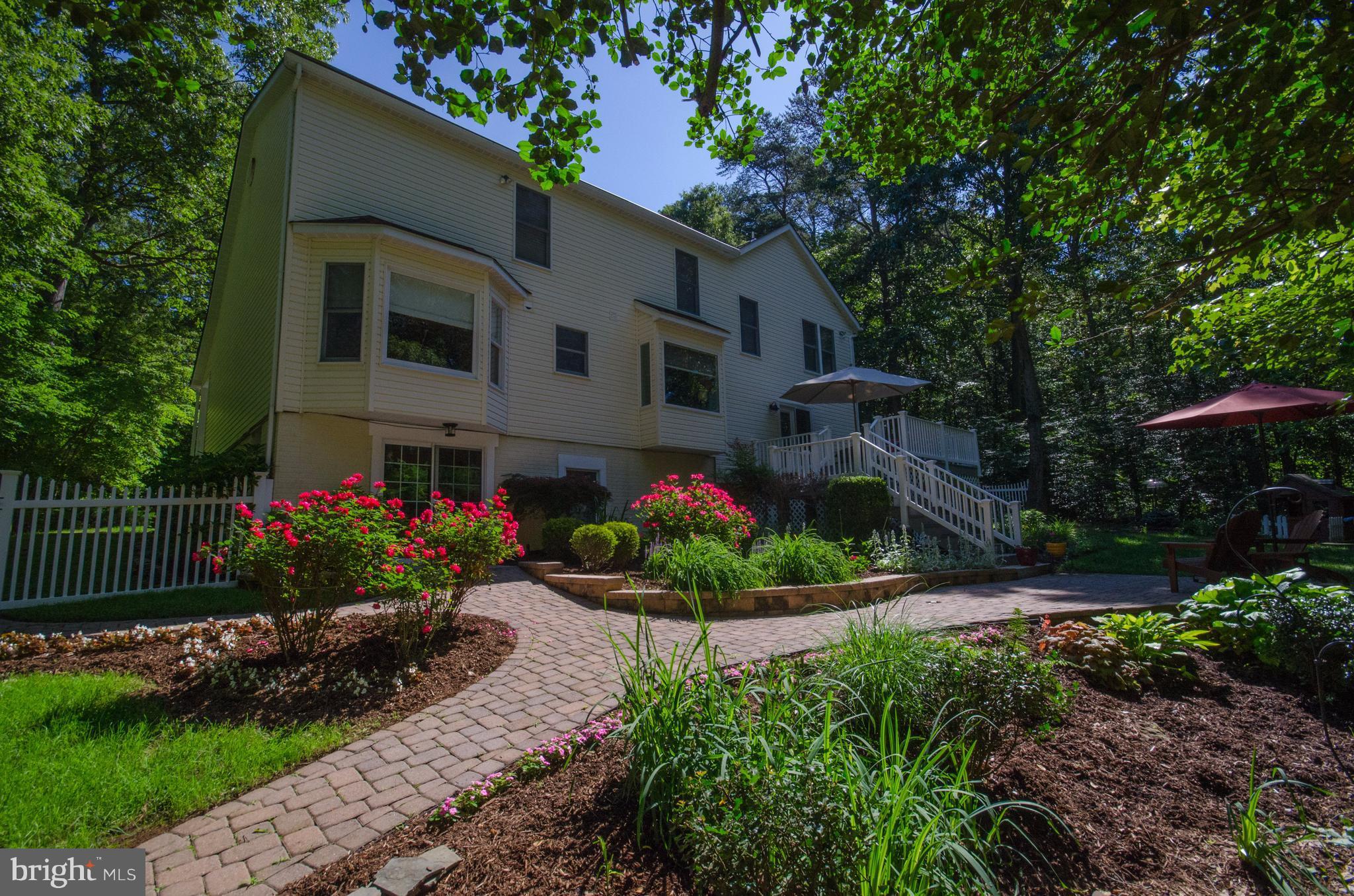 1449 Tar Point Road Pasadena, MD 21122 - Photo 25 of 30 Stunning landscaping on this private lot