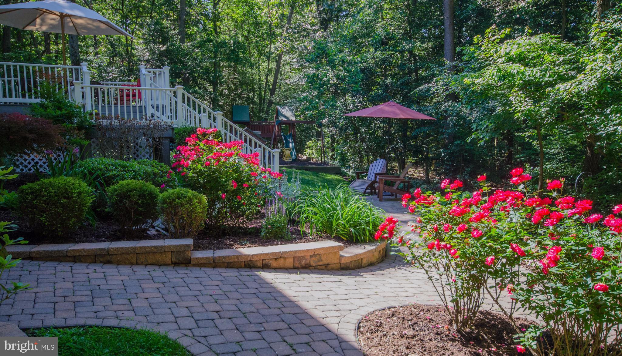 1449 Tar Point Road Pasadena, MD 21122 - Photo 28 of 30 Extensive hardscape complements surrounding nature