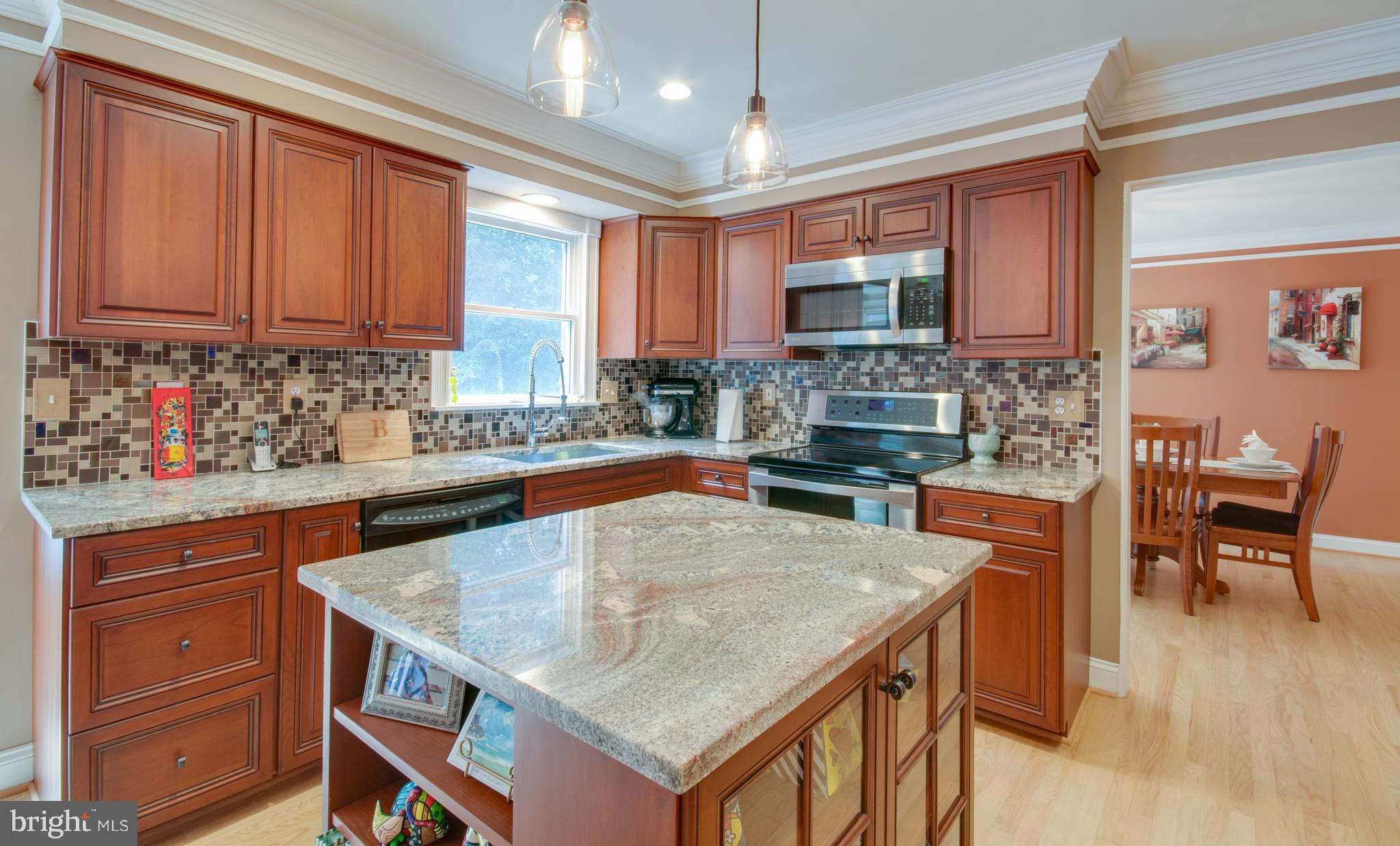 1449 Tar Point Road Pasadena, MD 21122 - Photo 4 of 30 Beautifully renovated kitchen with island