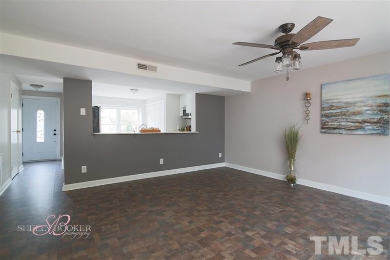 7705 Sandra Lane Raleigh, NC 27615 - Photo 2 of 12 Living Room/Dining Room combo